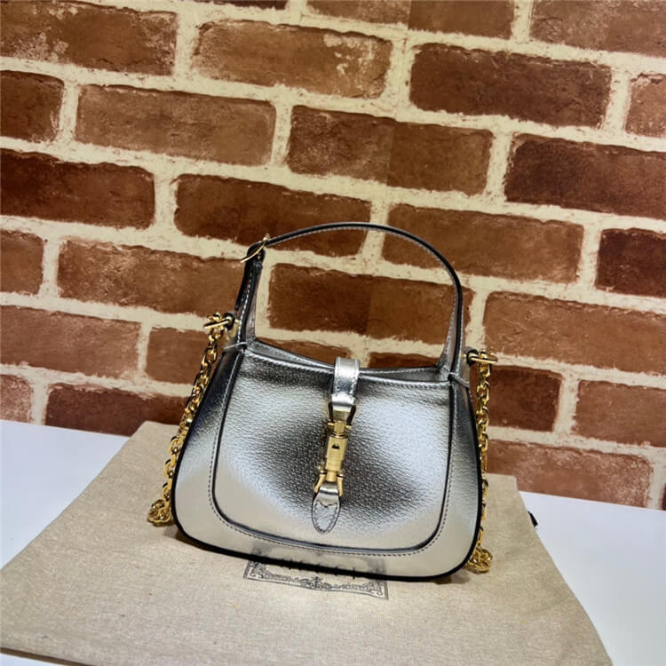 Replica Gucci Jackie 1961 Lamé Mini Bag 675799 1TR0G 8106 (2)