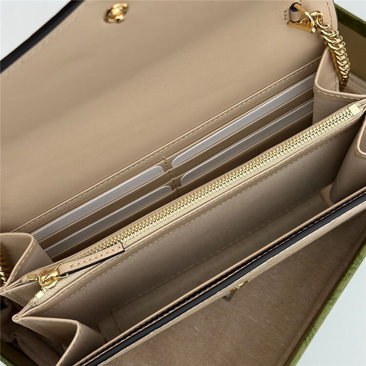 Replica Gucci Leather Chain Wallet 781555 AAC1Q 5701 (6)