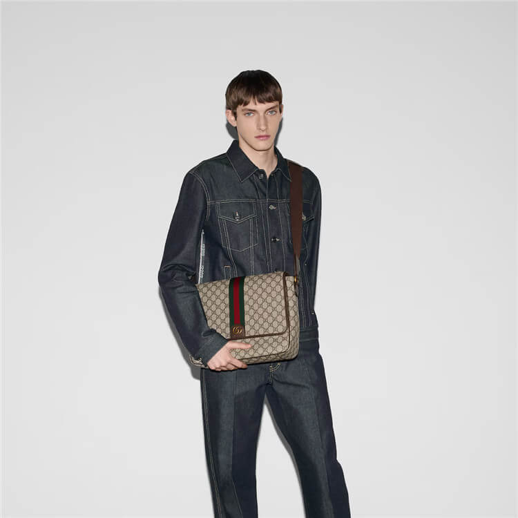 Replica Gucci Ophidia GG Large Crossbody Bag 792119 FACJQ 9741 (8)