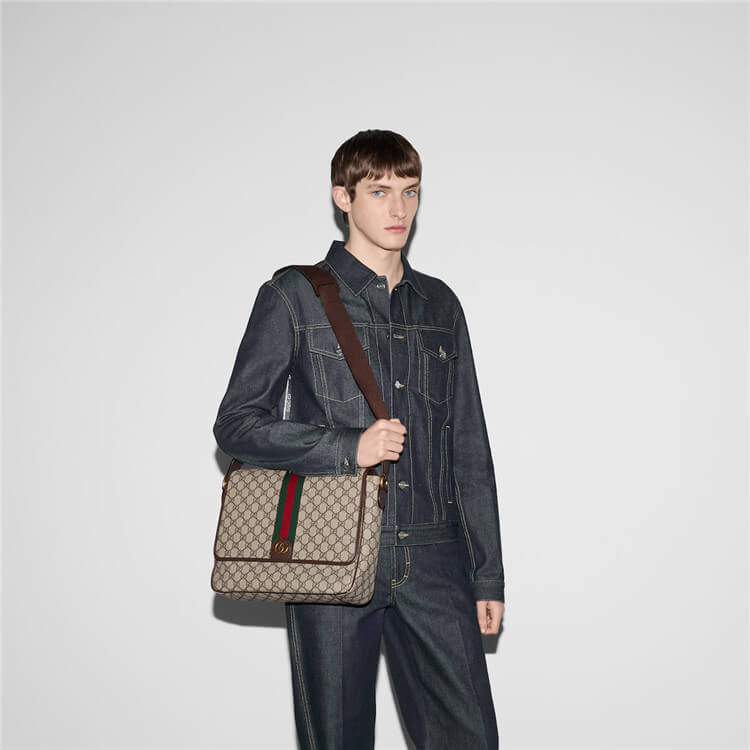 Replica Gucci Ophidia GG Large Crossbody Bag 792119 FACJQ 9741 (9)