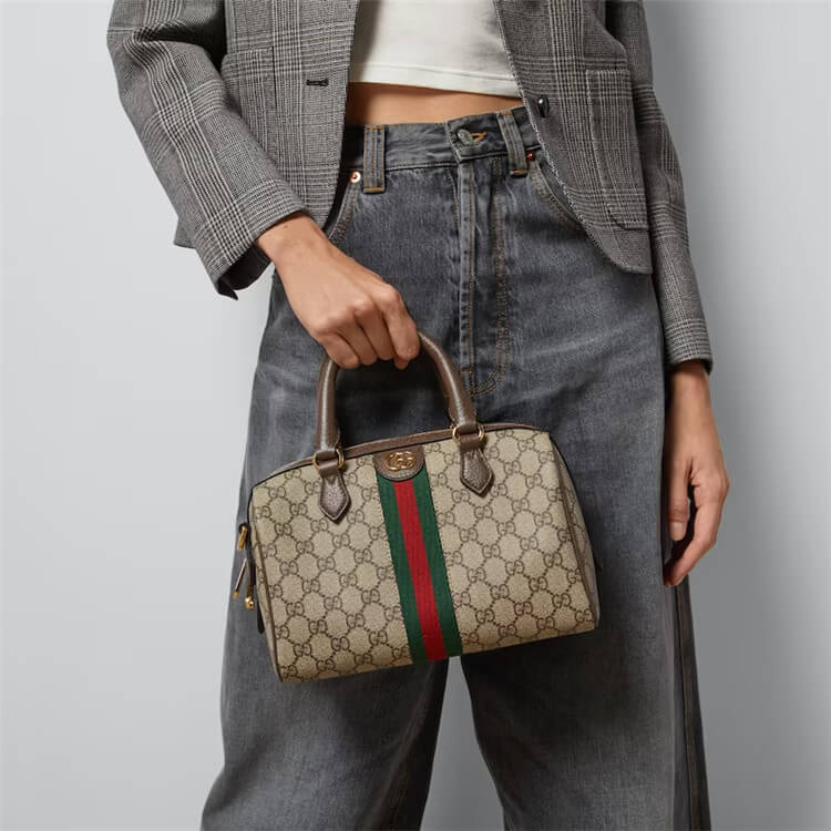 Replica Gucci Ophidia GG Small Top Handle Bag 772061 96IWG 8745 (7)