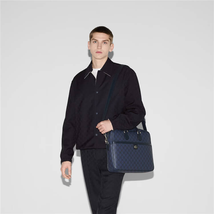 Replica Gucci Ophidia Medium GG Briefcase 792116 FACJT 8441 (9)