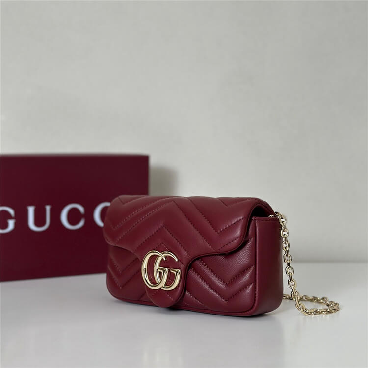 Replia Gucci GG Marmont Mini Shoulder Bag 841290 AAFAX 6207 (3)