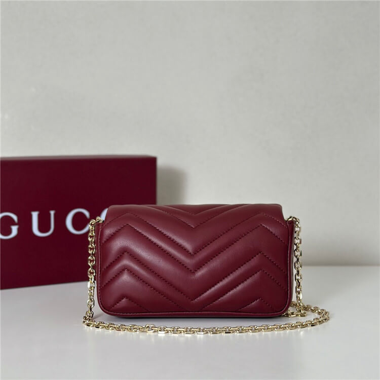 Replia Gucci GG Marmont Mini Shoulder Bag 841290 AAFAX 6207 (4)