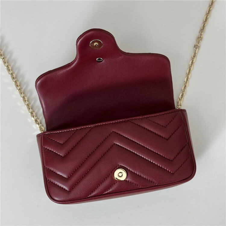 Replia Gucci GG Marmont Mini Shoulder Bag 841290 AAFAX 6207 (5)
