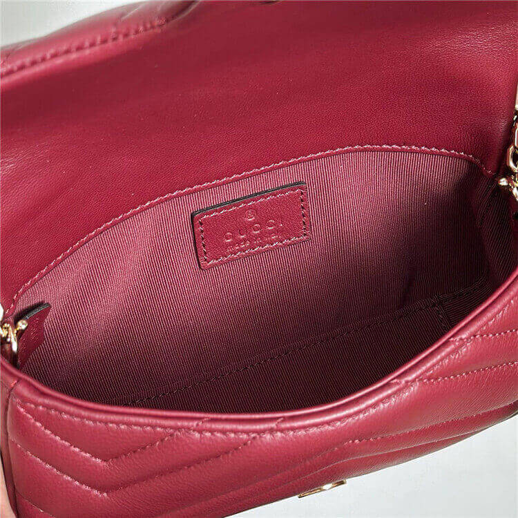Replia Gucci GG Marmont Mini Shoulder Bag 841290 AAFAX 6207 (6)
