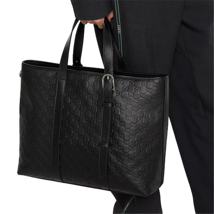 Replica Gucci GG Emblem Large Tote Bag 850218 AAFOK 1053 (7)