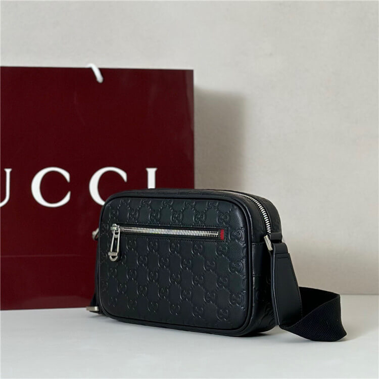 Replica Gucci GG Emblem Small Crossbody Bag 850242 AAFOM 1053 (3)