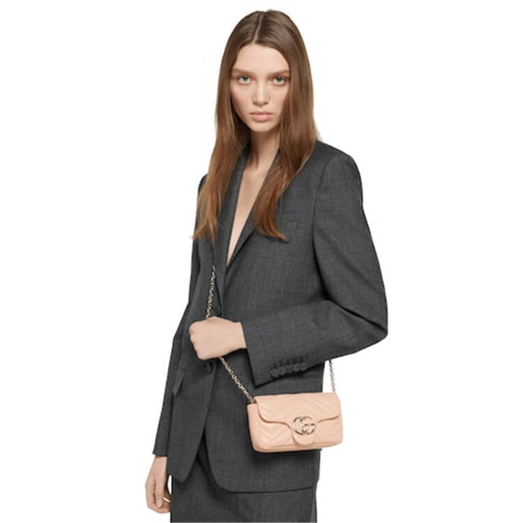 Replica Gucci GG Marmont Mini Shoulder Bag 841290 AAFAX 6823 (8)