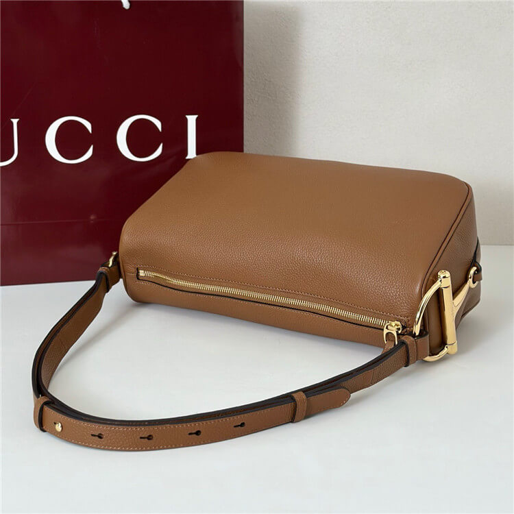 Replica Gucci Half Horsebit Medium Shoulder Bag 860787 AAFDM 2718 (6)