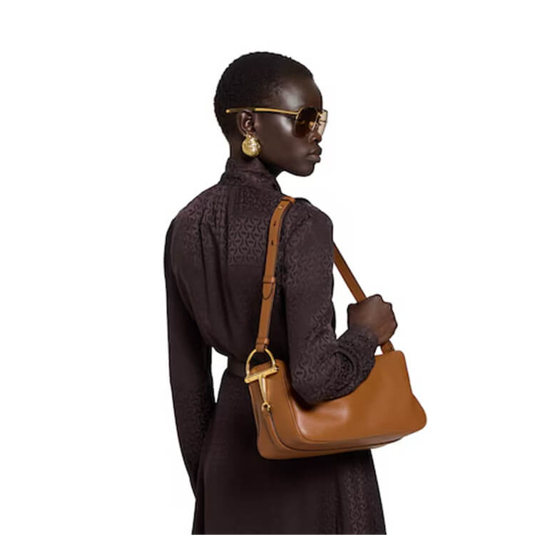 Replica Gucci Half Horsebit Medium Shoulder Bag 860787 AAFDM 2718 (8)