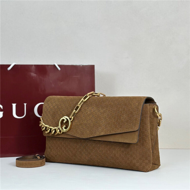 Replica Gucci Large Shoulder Bag With Chain 857362 AAF0P 2118 (3)
