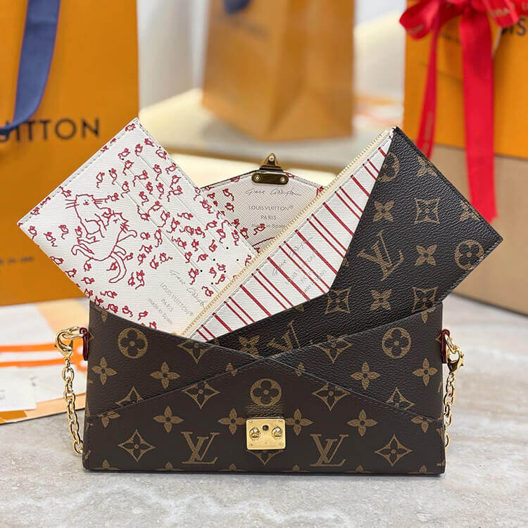 Replica LV Kirigami Organizer On Chain M15150 (3)