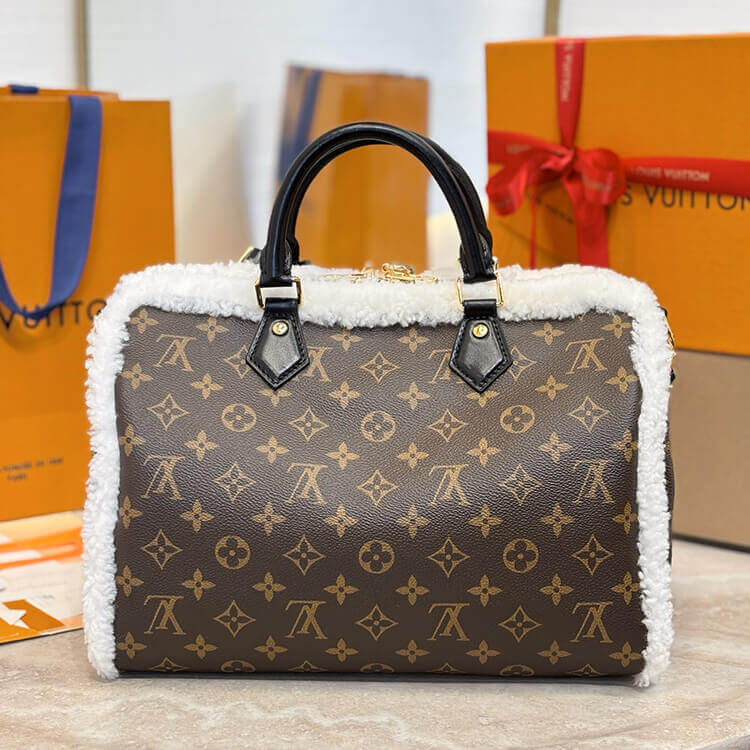 Replica LV Speedy Soft 30 Teddy M26326 (4)