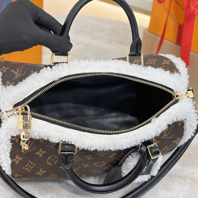 Replica LV Speedy Soft 30 Teddy M26326 (6)